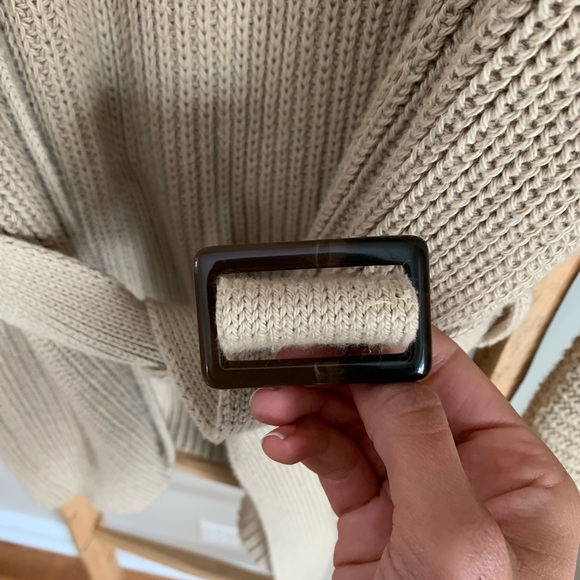 Massimo dutti knit belted cardigan - Picture 5 of 7